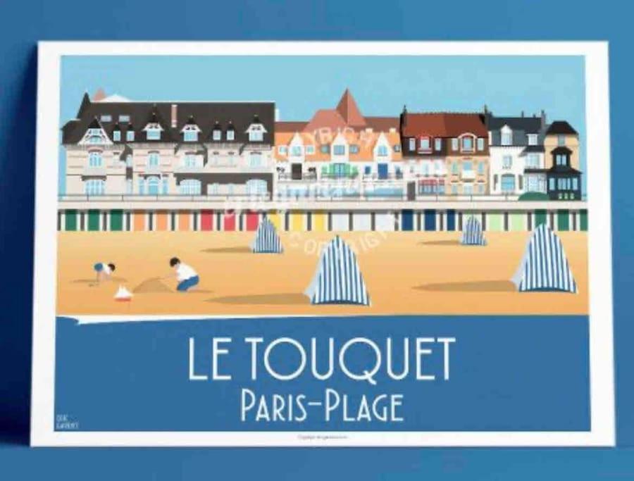 Bel Appartement En Bord De Mer Le Touquet Екстериор снимка